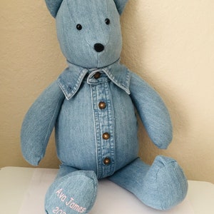 Memory Bear Custom Made Keepsake Bear image 1