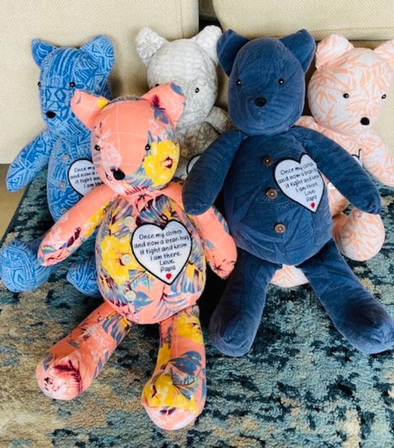 Memory bears Made with loved ones clothing image 2