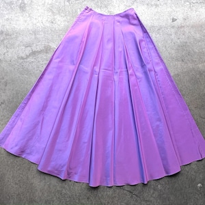 Vintage Georgiou Studios Fairycore Coquette Iridescent Mermaidcore Skirt romantic feminine flare skirt whimsigoth fairy maxi skirt XS