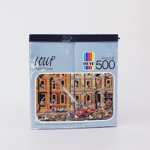 Lot De 2 Puzzles Heye Triangle Box Rares – Eskimo & Coupe Du Monde – 500 Pièces