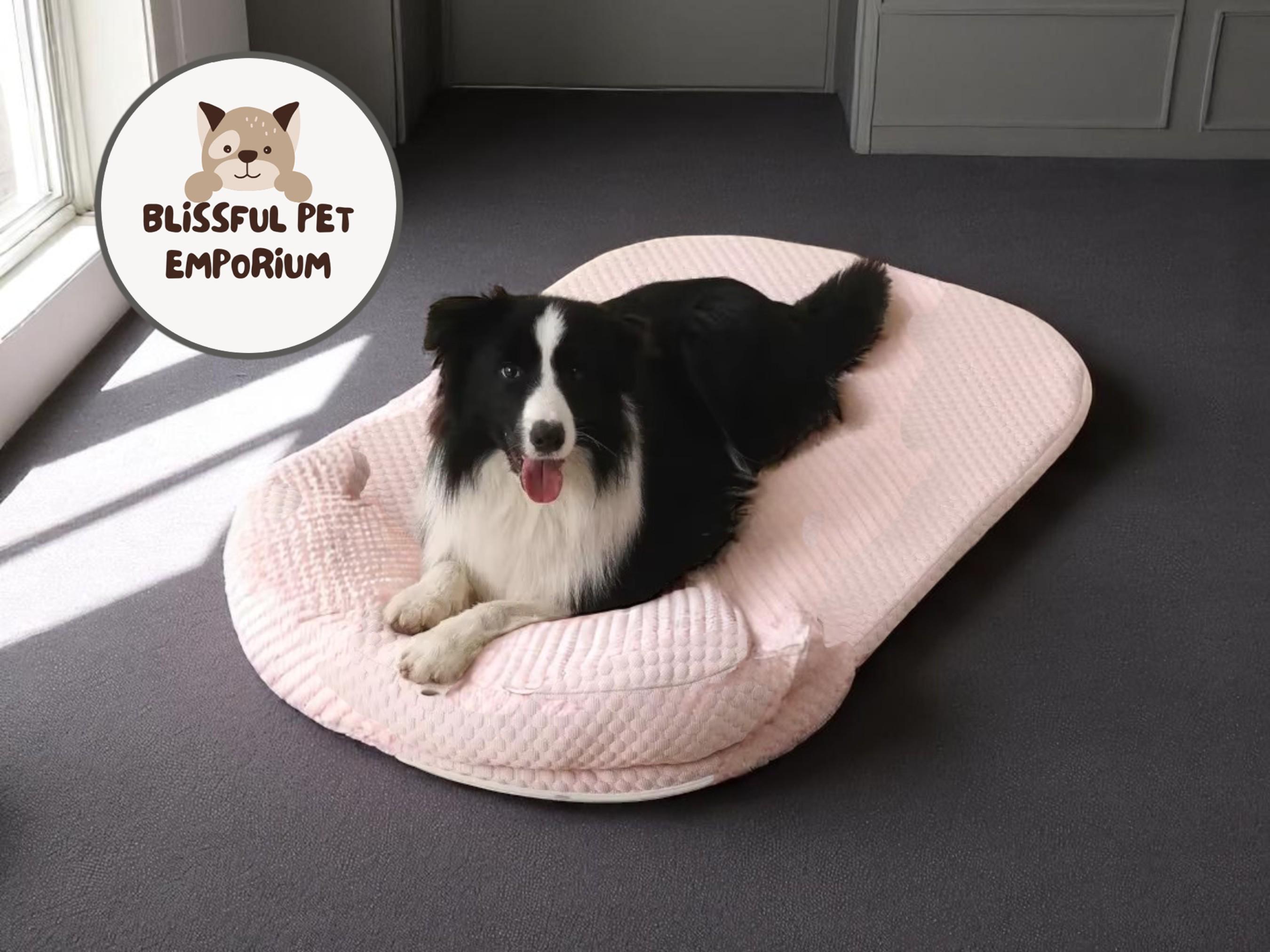 Removable Cooling Pet Bed | Ice Silk Dog Mat | Foam Sofa for Dogs | Summer Cat Cushion | Breathable Puppy Kennel Pad | Cozy Soft Lounger