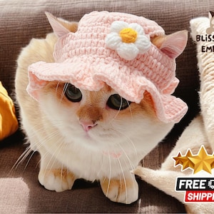 Comfortable Knitted Cat Hat | Cute Pet Costume | Elastic Winter Headwear | Adorable Party Accessories | Fun Animal Photo Prop