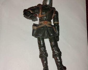 Figura de acción articulada vintage de GI Joe Cobra Commander 2004 v. 19 Valor vs. Venom