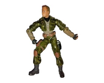 Action figure Hasbro GI Joe Sniper Cross Hair v1 Valor vs Venom 3,75" del 2003