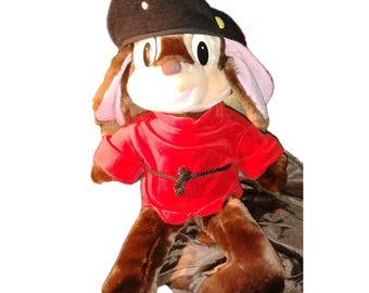 Vtg FIEVEL - An American Tail - CalToy 1986 Sears Peluche Animale di peluche Corea 22"