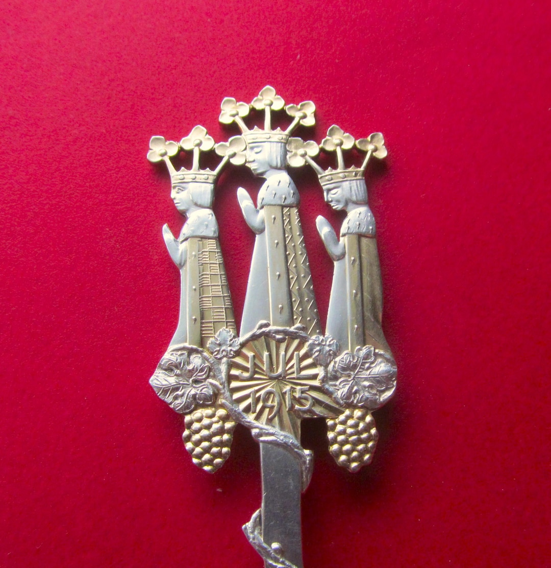 Anton Michelsen Copenhagen 1915 Sterling Silver Denmark Three