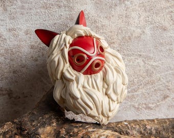Princess Mononoke Forest Spirit Magnets | 3D Studio Ghibii Fridge