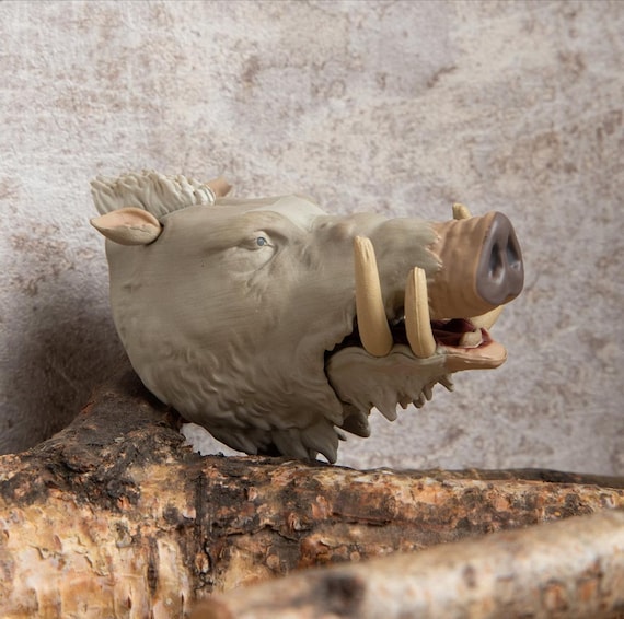 【mononokeito】 Princess Mononoke Forest Spirit Magnets | 3D Studio Ghibii Fridge