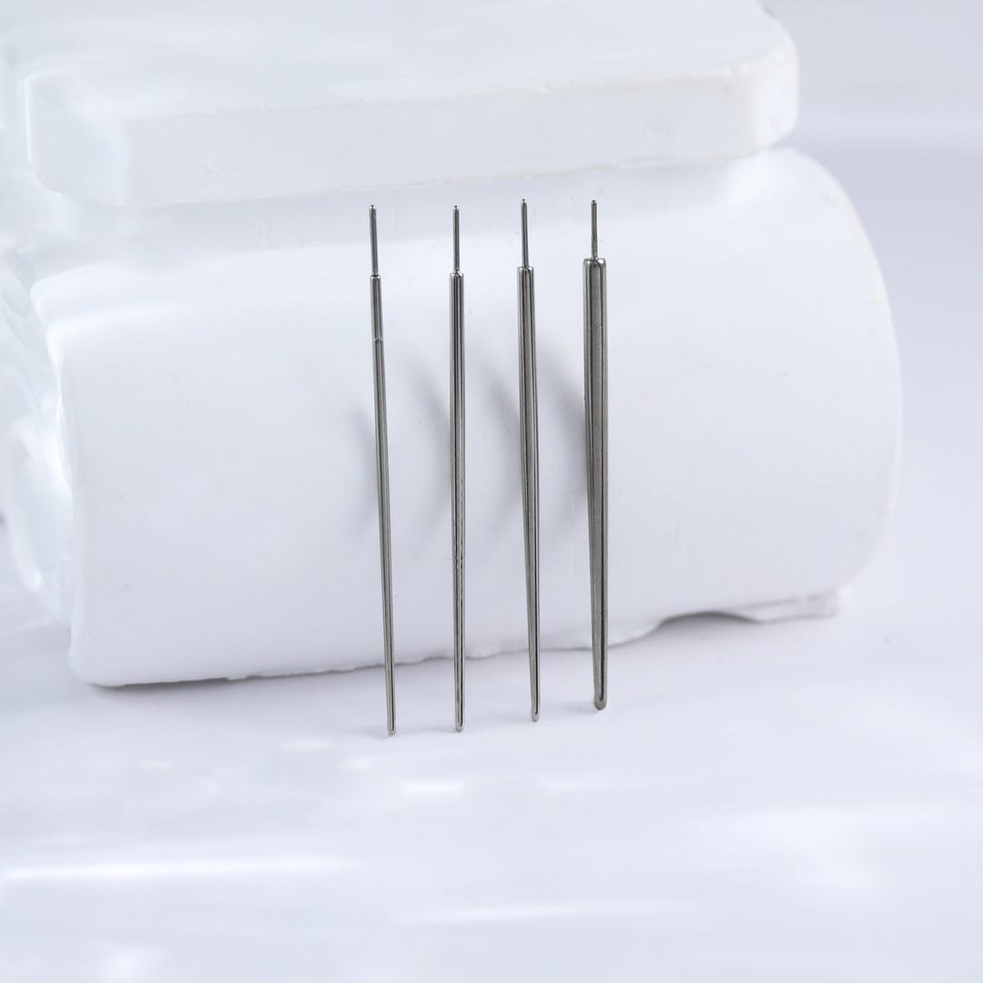 Threadless Pin Titanium Threadless Insertion Pin • Self Piercing Taper Guide Needle ...