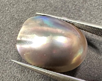 Cortez Mabe Pearl: Rare Pink, Purple, Gray Gemstone from Mexico