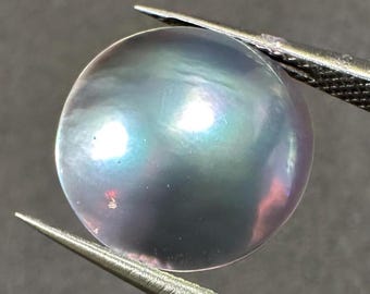 Cortez Mabe Pearl: Ultra-Lustrous Pink, Purple, Gray Gemstone