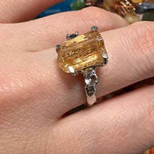 Natural Multi-Gemstone Sterling Silver Ring | Special Price Ring Collection image 3