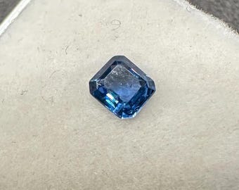 Cobalt Blue Spinel | 0.43ct Emerald Cut Gemstone, Vietnam Origin (AGL Certified)