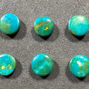 High Quality Natural Peruvian Blue Opal | Sea Blue Gemstone | Custom Jewelry & Unique Mineral Collection Peruvian Stone Round Shape 10MM