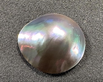 Cortez Mabe Pearl: Rare Pink, Purple, Gray Gemstone from Mexico