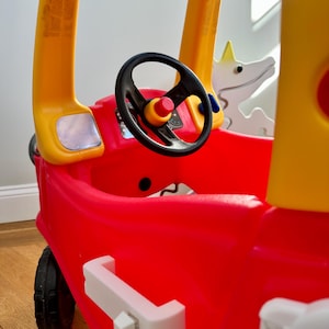 Cozy Coupe Door Handle! Clicky Door Handle for Little Tikes Car, choose your own color!