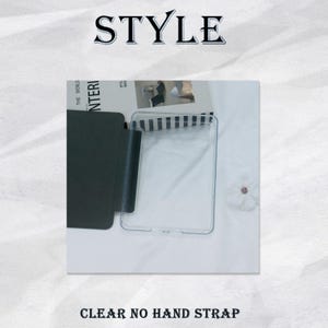 May include: Clear plastic case for a tablet with a black fabric cover. The case has a clear back and a clear front with a black border. The case is designed to protect the tablet from scratches and bumps. The case is also designed to be easy to use and to allow access to all of the tablet's ports and buttons.