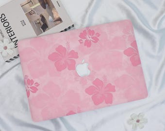 Pink Tropical Floral MacBook Cover,Apple Laptop Pro 13/15/16" Case,New Mac Pro 14 A3434 (M5) Case,Mac Air 11/13/15" M1 M2 M3 M4 2024 2025