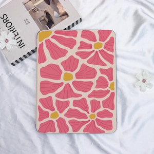 Pink Petals Girly iPad Case With Pencil Holder,iPad Cover for iPad A16/10/9,iPad Air 7-11/13″,iPad Mini 6/7th,iPad Pro 2024/2022/2021 Cover