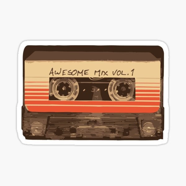 Adhésif 3M Scotch Cassette Sticker Autocollant Aufkleber