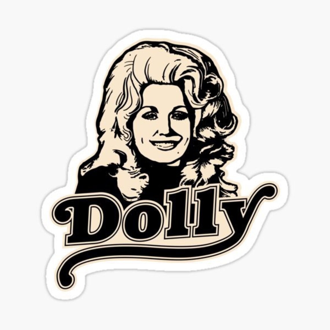 Dolly Parton Die Cut Vinyl Sticker Decal Planner Journal Etsy