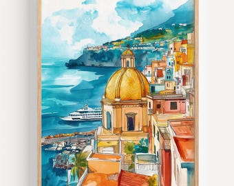 イタリア(ナポリ)のポスター ナポリ ポスター ナポリ ストリート I イタリア ヴィンテージ トラベル