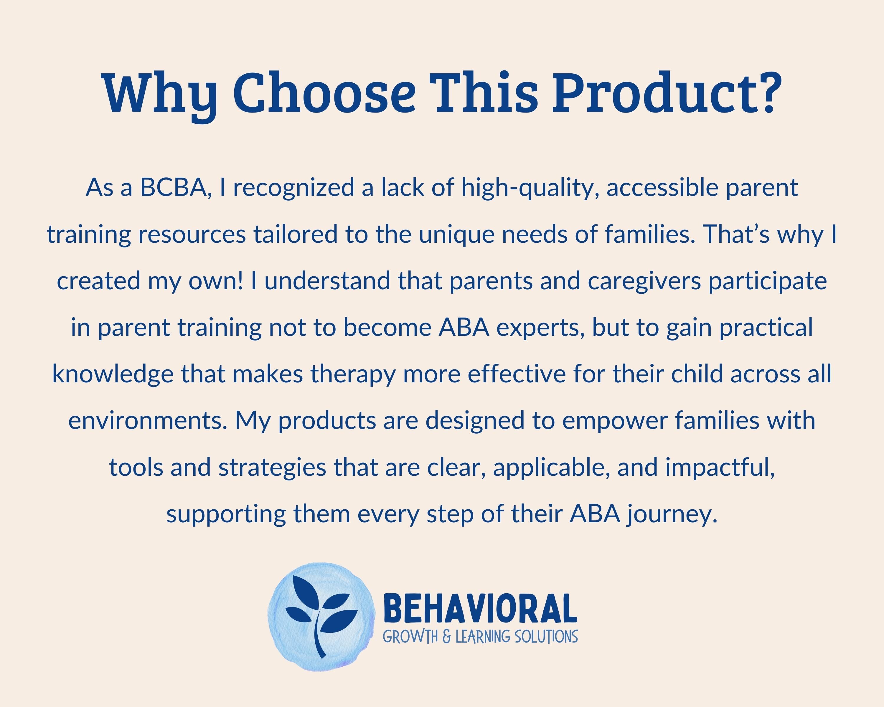Introduction to ABA | Parent Training Presentation - Etsy