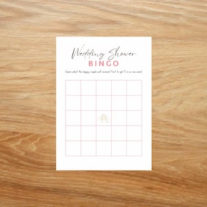 Juego de bingo para despedidas de soltera – Juego imprimible para despedida de soltera – Descarga instantánea – Tarjetas de bingo de 5x7