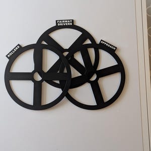 Disc Golf Bag Dividers! 6-Piece Set - Driver, Fairway Driver, Mid-Range, Rollers, Approach, Putters! image 6