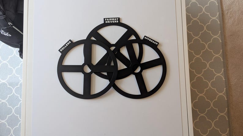Disc Golf Bag Dividers! 6-Piece Set - Driver, Fairway Driver, Mid-Range, Rollers, Approach, Putters! image 6