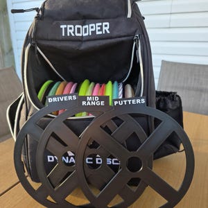 Disc Golf Bag Dividers! Set of 3: Driver, Mid-Range, Putter!