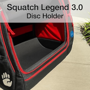 Disc Golf Bag Insert for Squatch Legend 3.0 – 3D Printed PLA Disc Holder | Fits Up to 24 Discs | Bag Organizer Divider