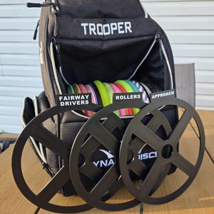 Discgolfbagavdelare! Set med 3: Fairwaydrivers, rullar, approach-inlägg! bild 1