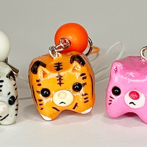 Wild Cat Phone Charm / Zipper Pull