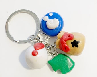 Maximalist Cozy Gamer Keychain