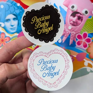 Stickers Dan et Phil | Lot d'autocollants précieux bébé ange