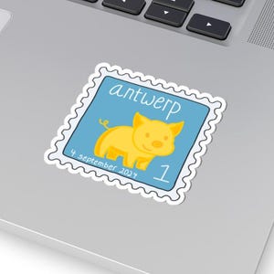 Dan and Phil Tour Sticker: EU Cties Briefmarken - Terrible Influence Tour