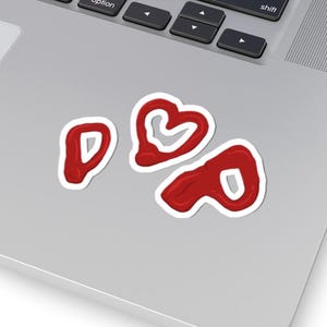 Dan und Phil Aufkleber | Dan und Phil Kochen Livestream Ketchup Herz Sticker