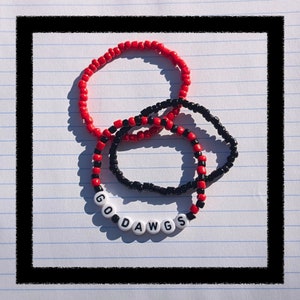 Georgia Bulldogs Bracelets | University of Georgia Jewelry for Dawgs