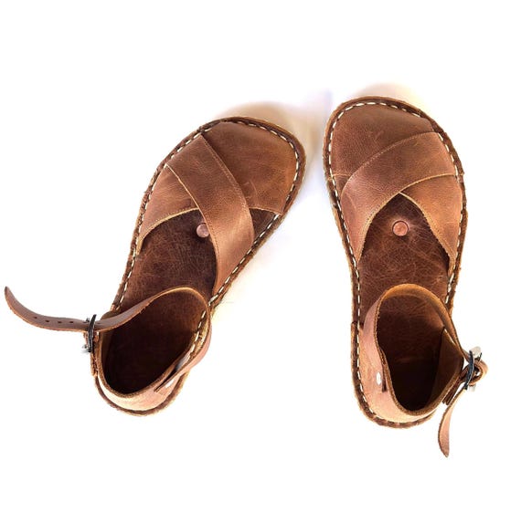Mens Leather Sandals, Handmade Sandals Men, Brown Leather Sandals, Summer Sandals Men