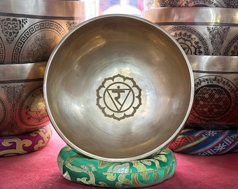 Bol chantant Manipura Chakra en mi – Bol chantant pour méditation tibétaine