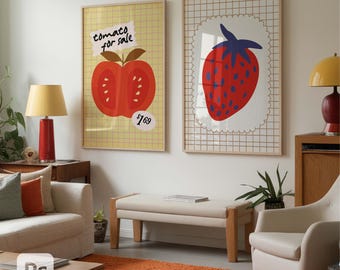 2 Frames Mockup Living Room, ISO A DIN Ratio, Thin Wood Frame, PSD Two Framed Canvas Mockups, Frame Mockup Home Interior, Two Poster Mockup