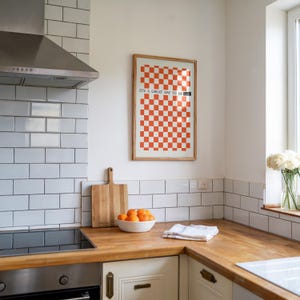 Kitchen Mockup Poster Mockup, Artwork Frame Mockup, Bedroom Mockup, Picture Frame Mockup Kitchen, Photoshop Mockup, Mock up poster / 2x3