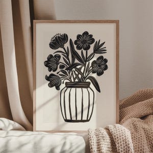 Minimalist Wood Frame Mockups, Cute Mockup Girly,  Print Poster Mockup, Mock Up Wall Art, Printable Art Display, PSD JPG Smart Object / 5x7