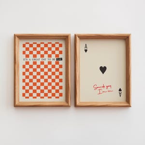 Two frame mock up, Vertical frame mockup, Set of 2 frame mockup, Two Frame Mockups on Plain Wall,  Picture frame set, Gallery Mockup frame