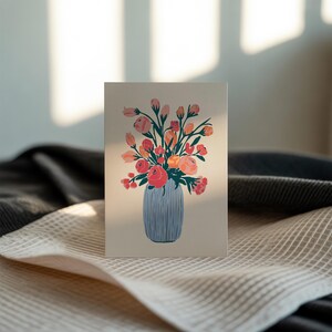 Mockup di biglietto semplice, mockup verticale 5x7, mockup di biglietto minimalista, mockup di invito di nozze, mockup con rapporto 5x7, mockup di biglietto di auguri PSD / 5x7