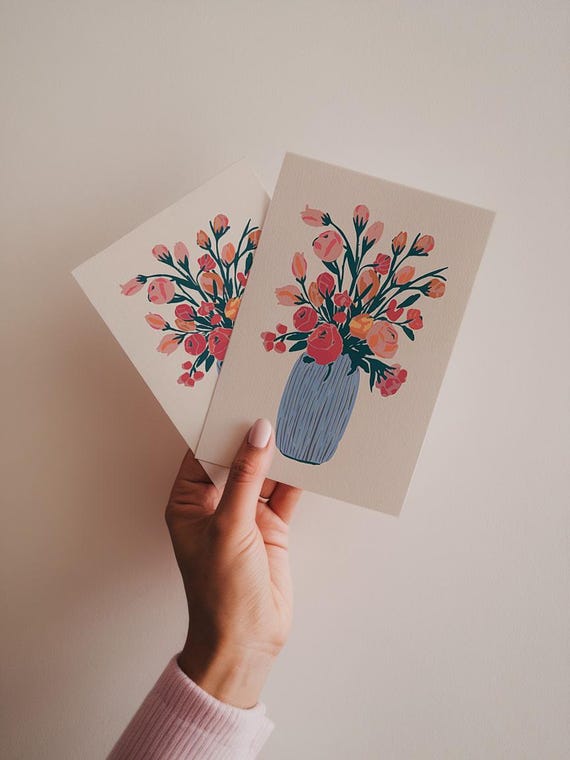 Card Mockups in Persons Hand – Set of Two Mockup – Card Invite Mockups – Mockup with Person – DIN Ratio PSD Photoshop Mockup With Hands
