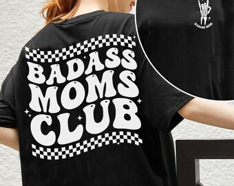 Digital File In My Badass Mom Club Era Sketon Skull Cool Mother’s Day Gift, Best Mom Life Stage Mom Trendy Svg PNG Download