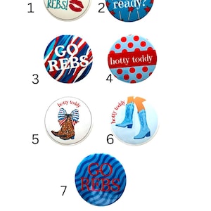 Ole Miss Gameday buttons