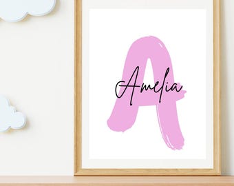 Personalised Initial Print